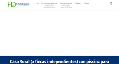 Desktop Screenshot of elhuertodedulcinea.com