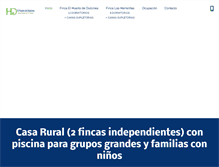 Tablet Screenshot of elhuertodedulcinea.com